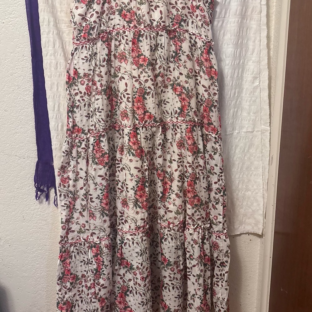 Max Studio Floral Maxi sleeveless Dress - Picture 6 of 13
